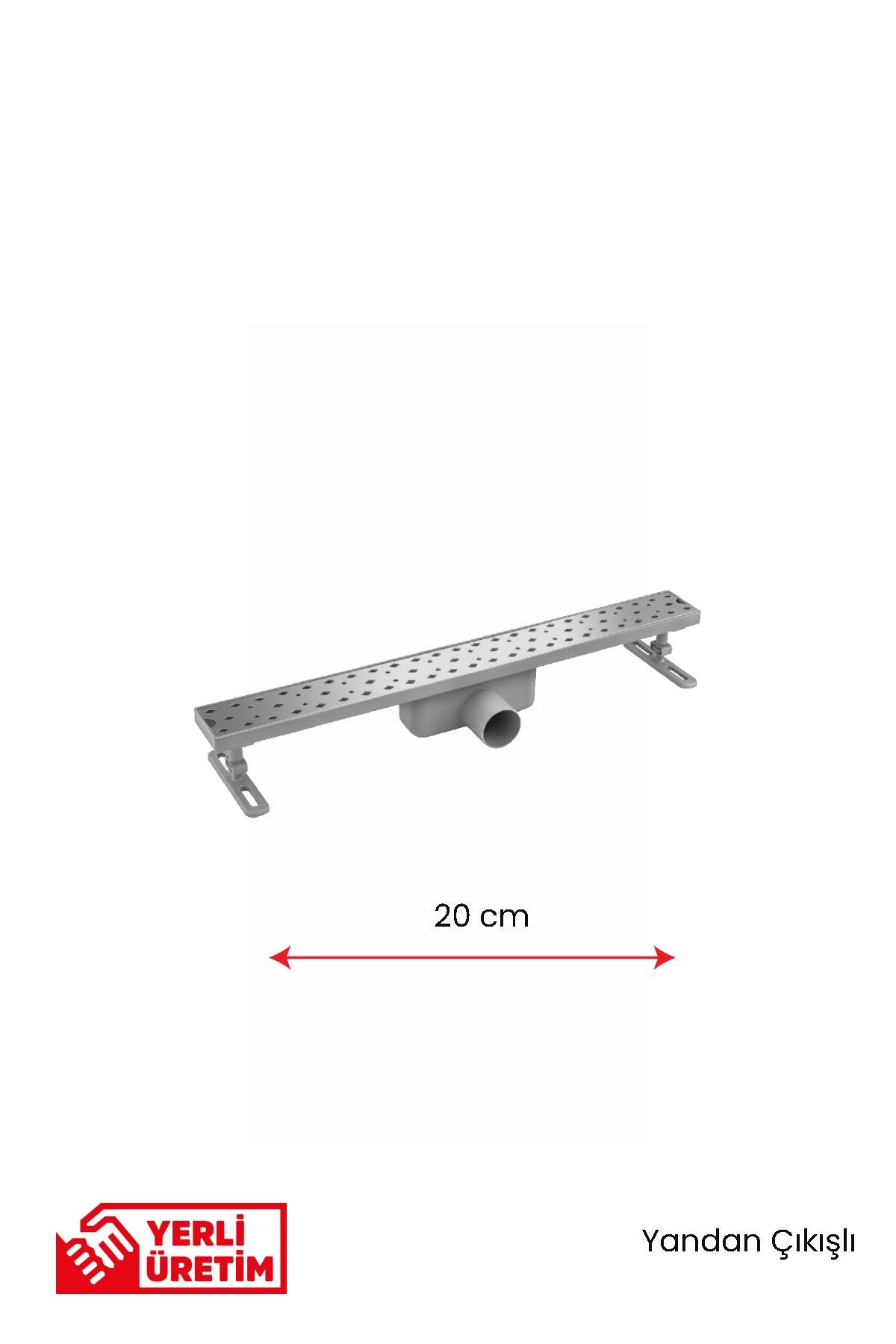 Lineer Süzgeç - Yan Çıkışlı (20 cm)