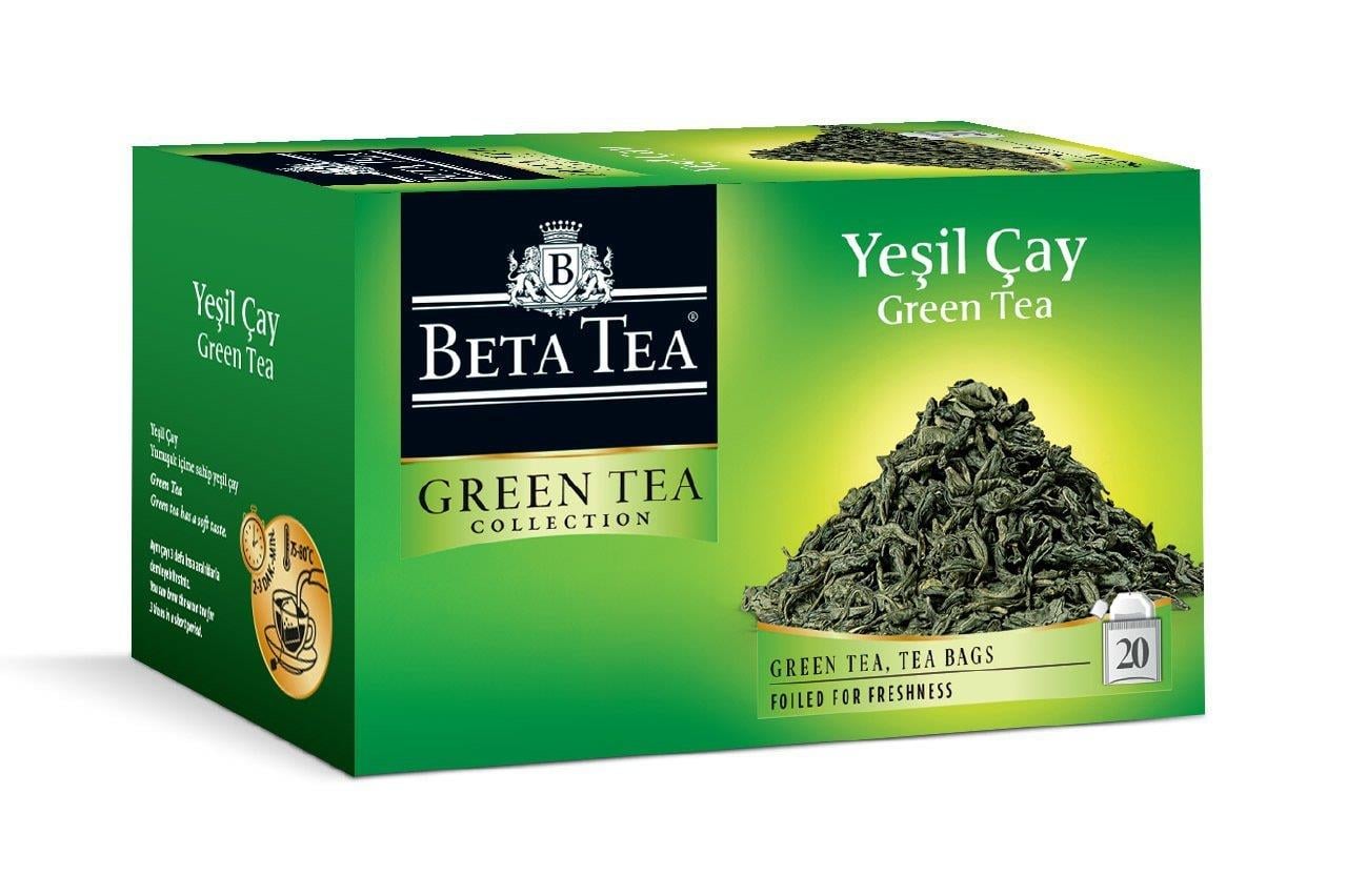Beta Yeşil Çay Bardak Poşet