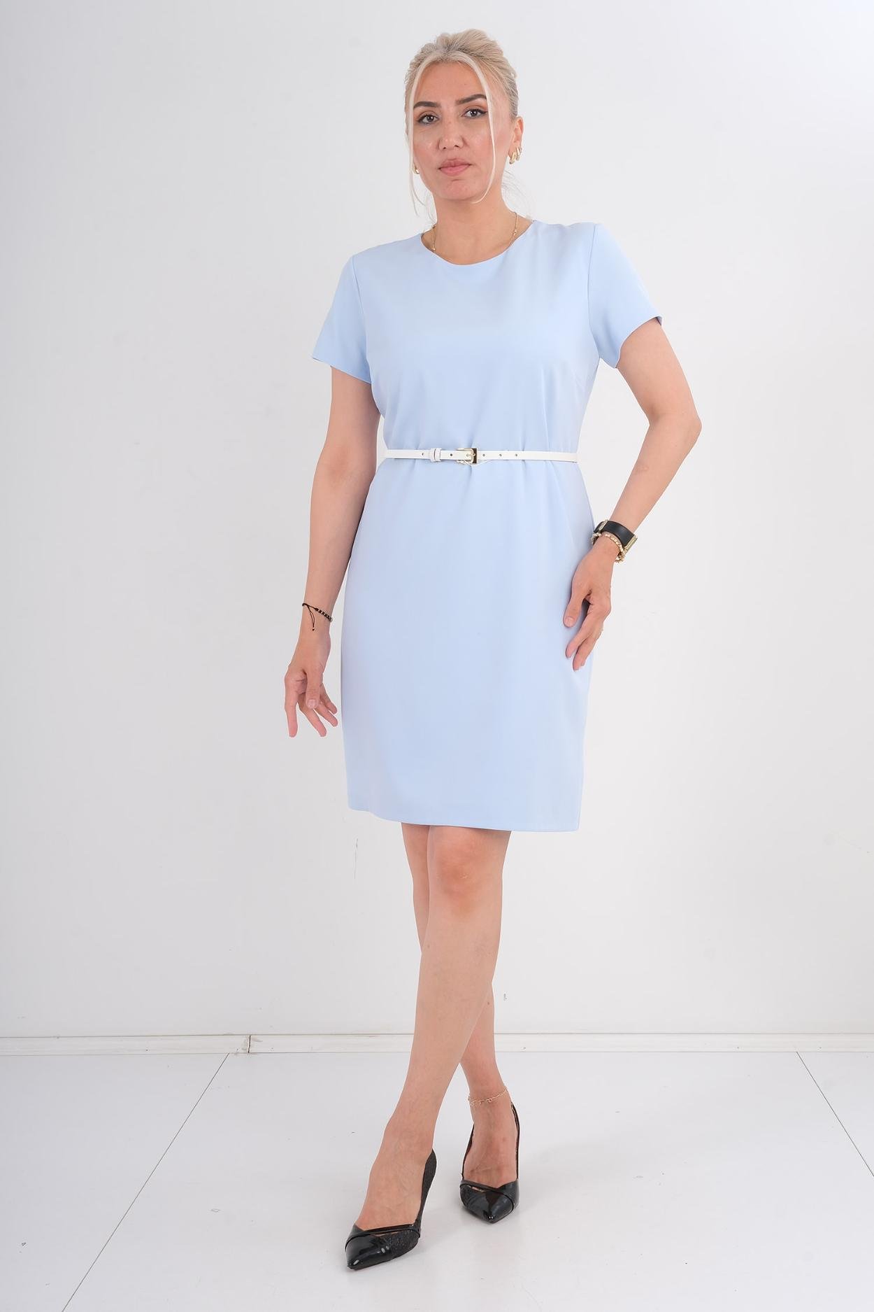 Explosion Casual Dress Blue