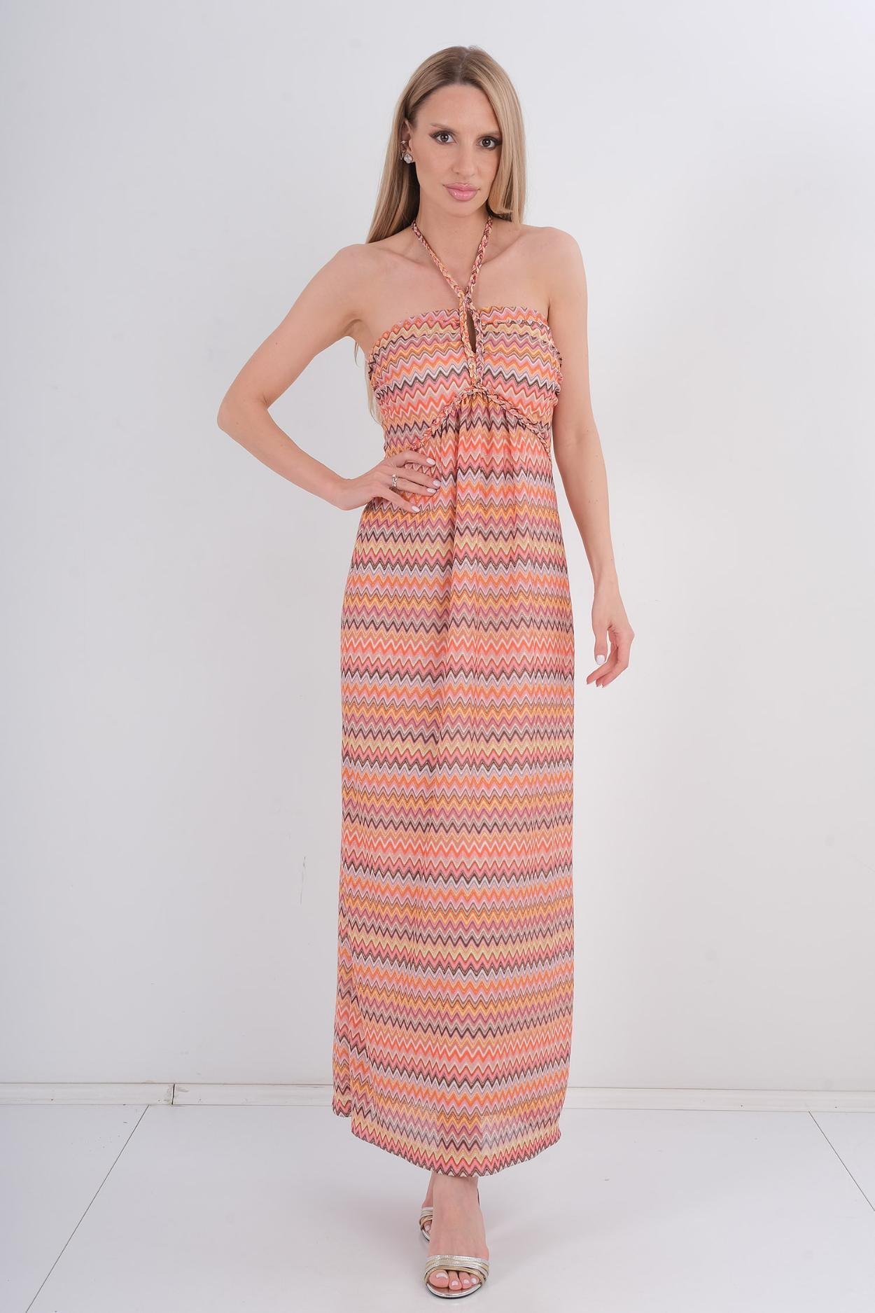 Explosion Casual Dress Orange