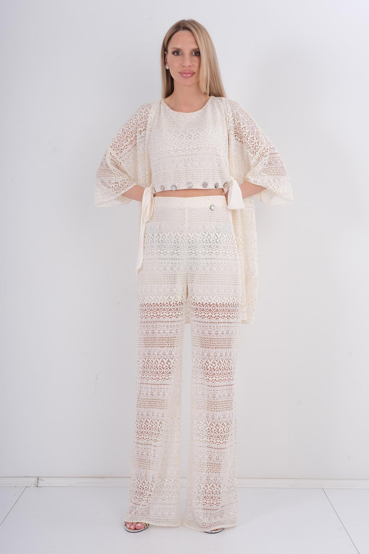 Explosion Casual Suit White