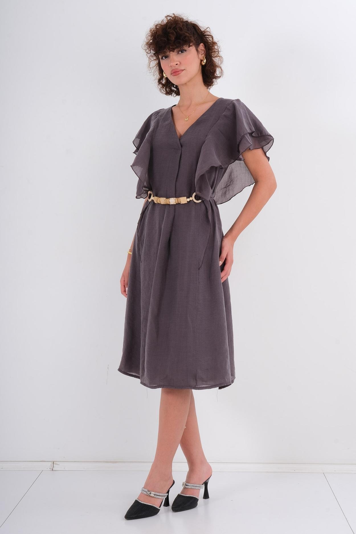 Favori Casual Dress Grey