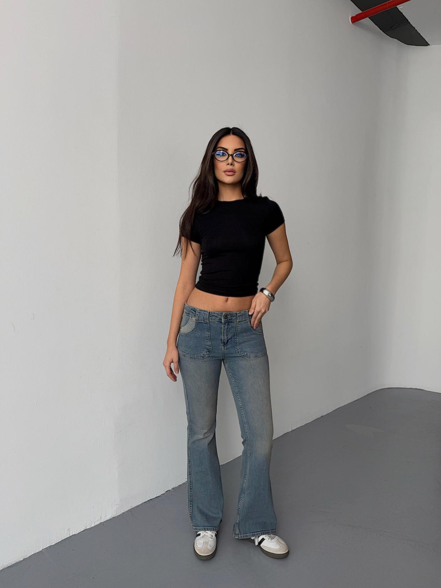 Replus Casual Denim Trousers Blue