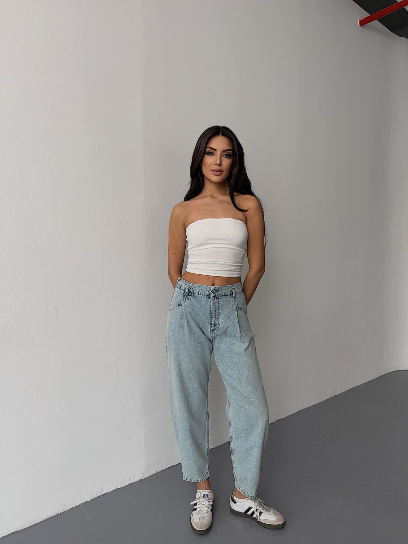 Replus Casual Denim Trousers Blue
