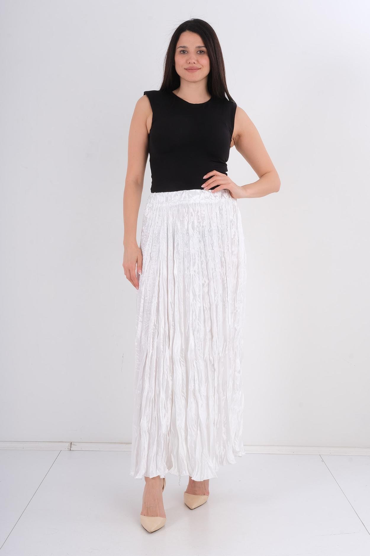Joymiss Casual Skirts White
