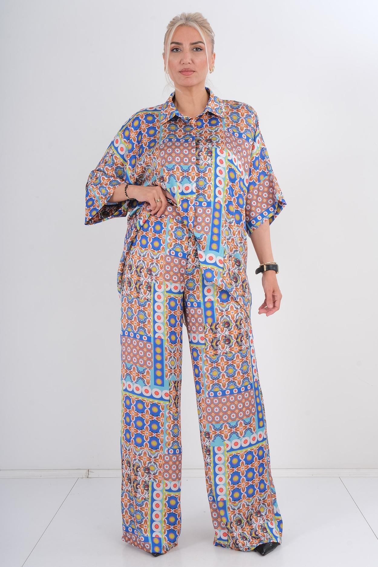 Joymiss Casual Trousers Blue