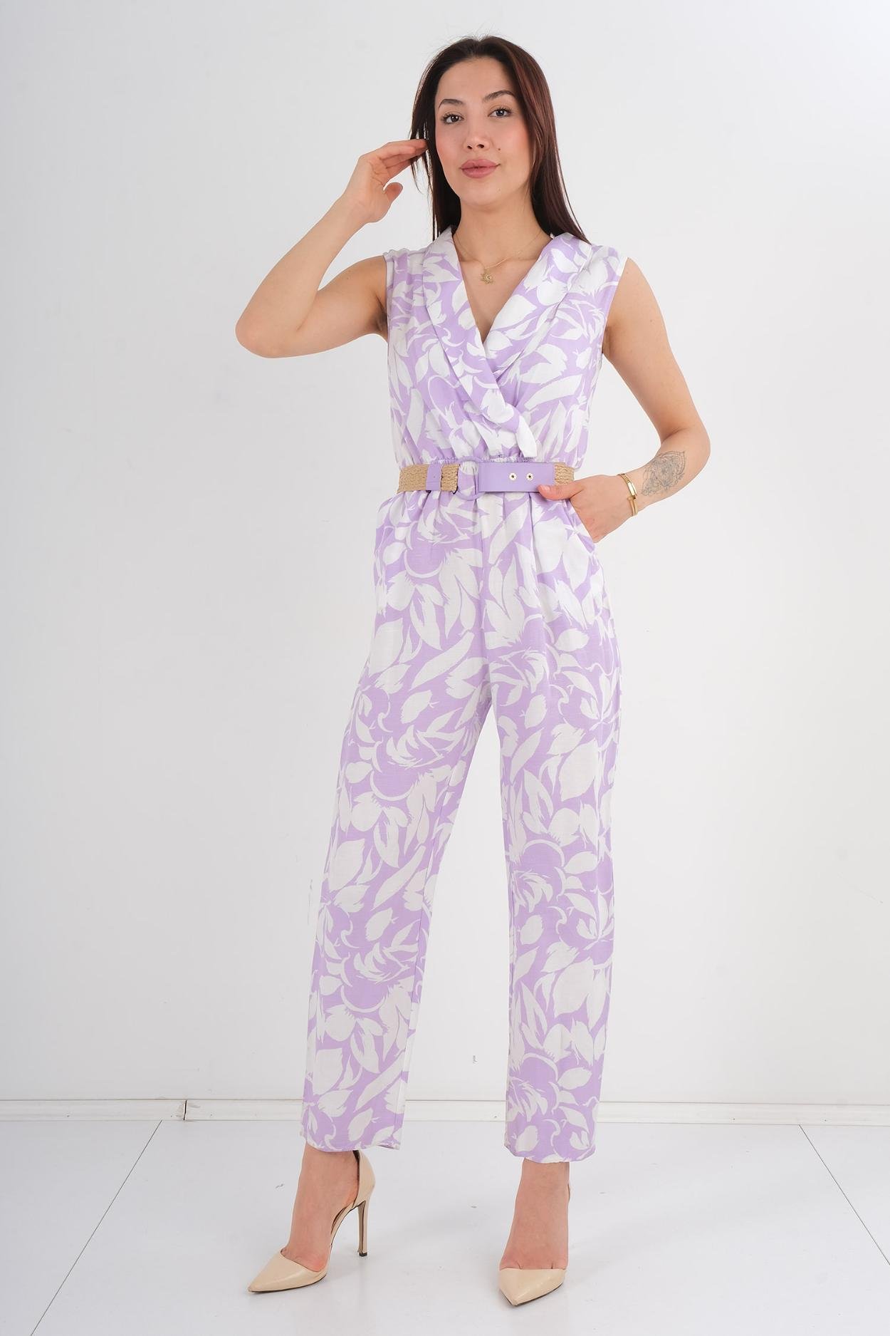 Mac Park Casual Jumpsuits Purple