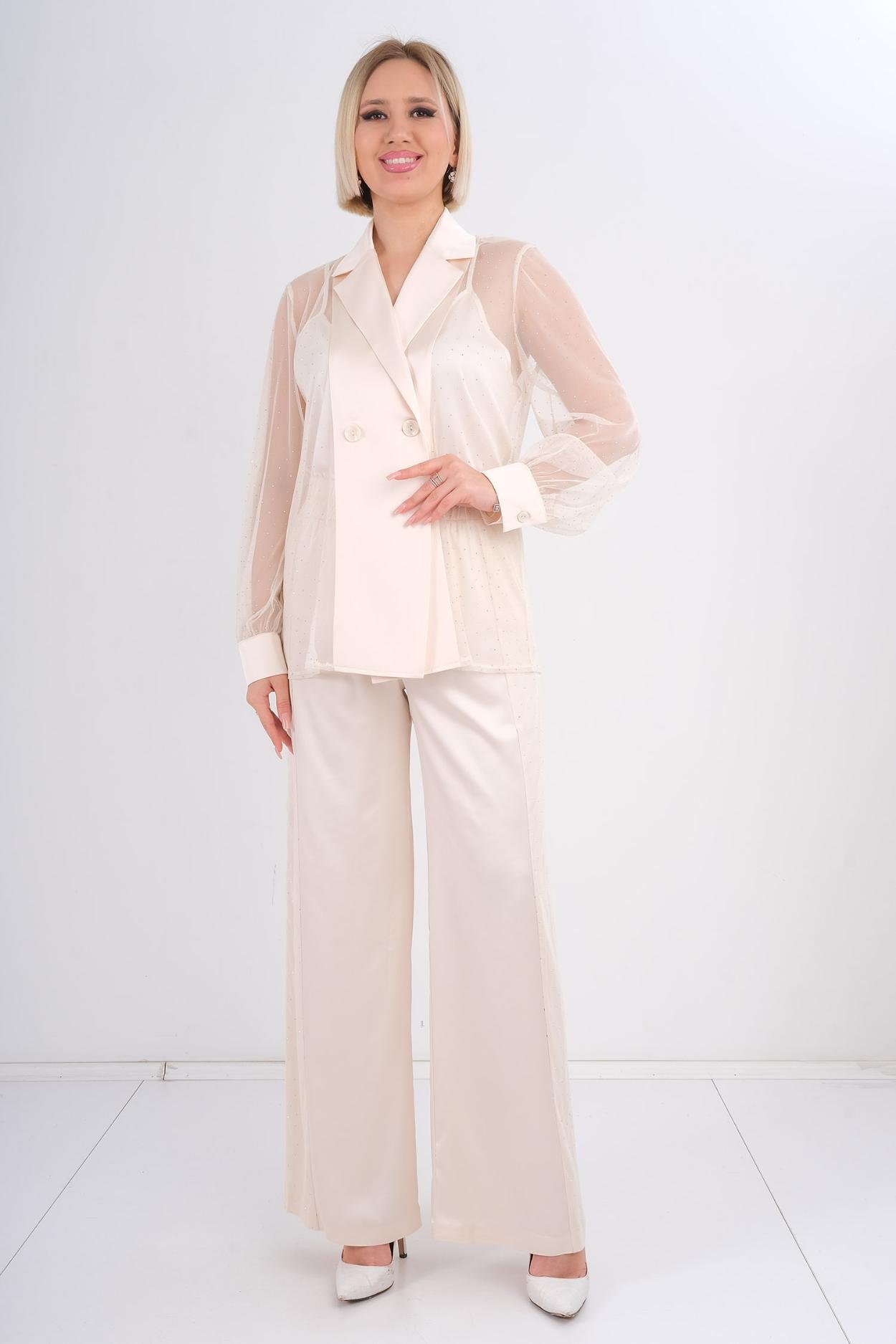 Miarte Casual Trousers Beige