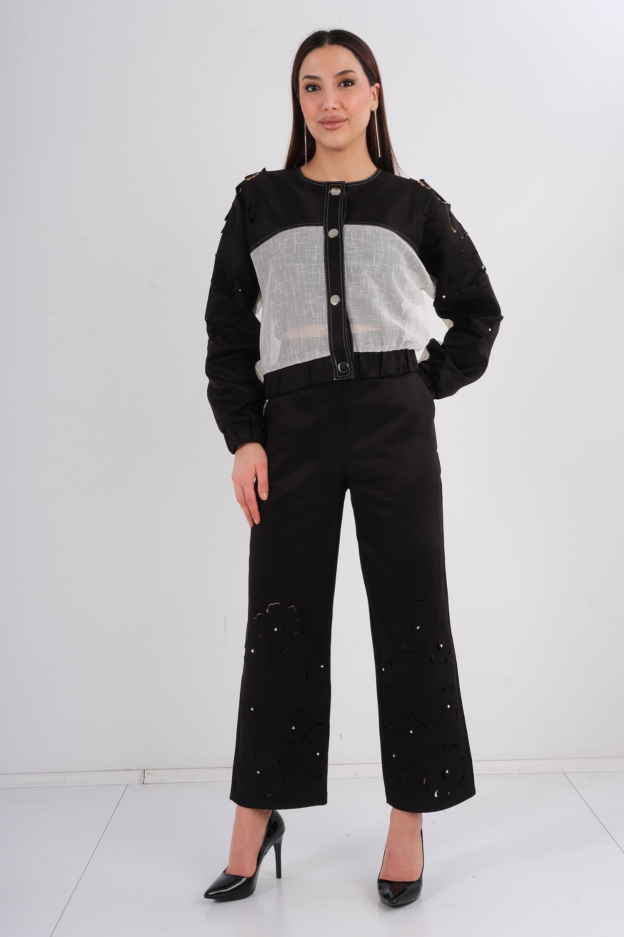 Miarte Casual Trousers Black