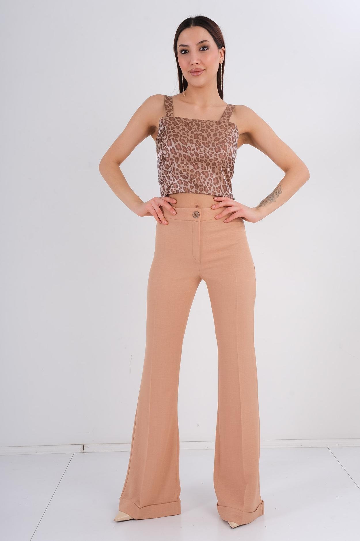 Miarte Casual Trousers Orange