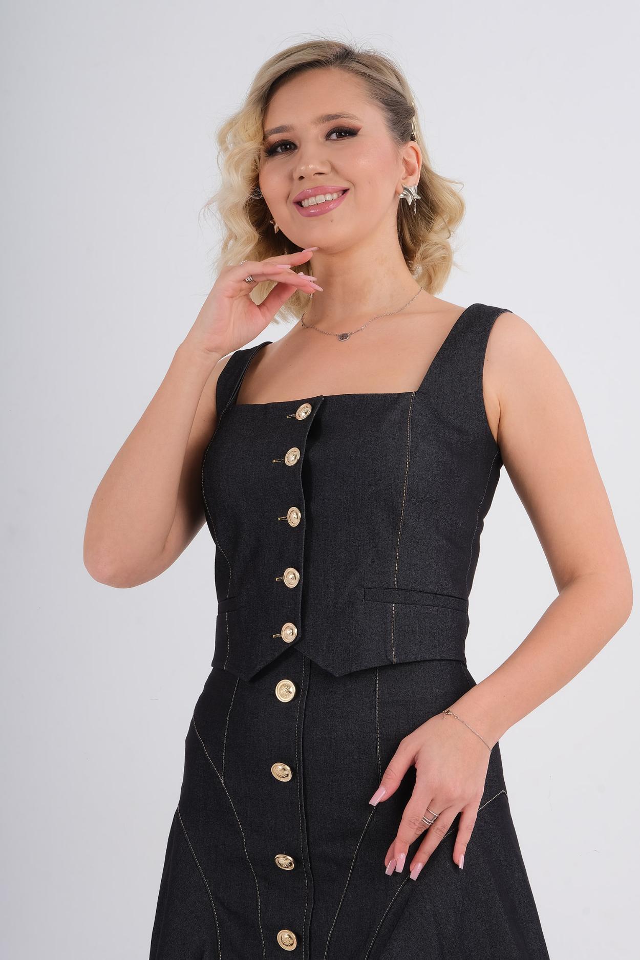 Noix Casual Bustier Black