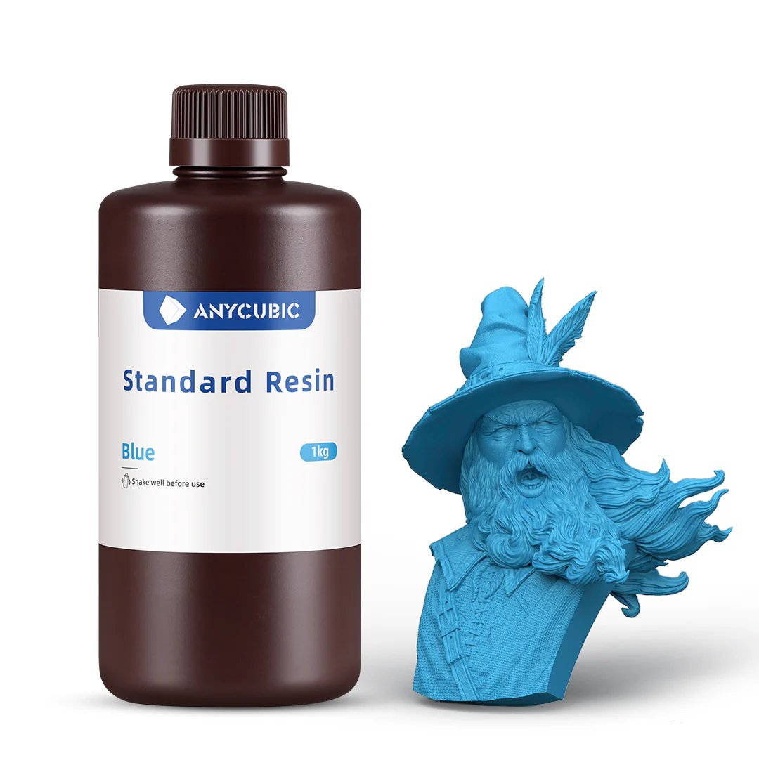 Anycubic Standard Mavi Reçine 1 Kg — 3DCim