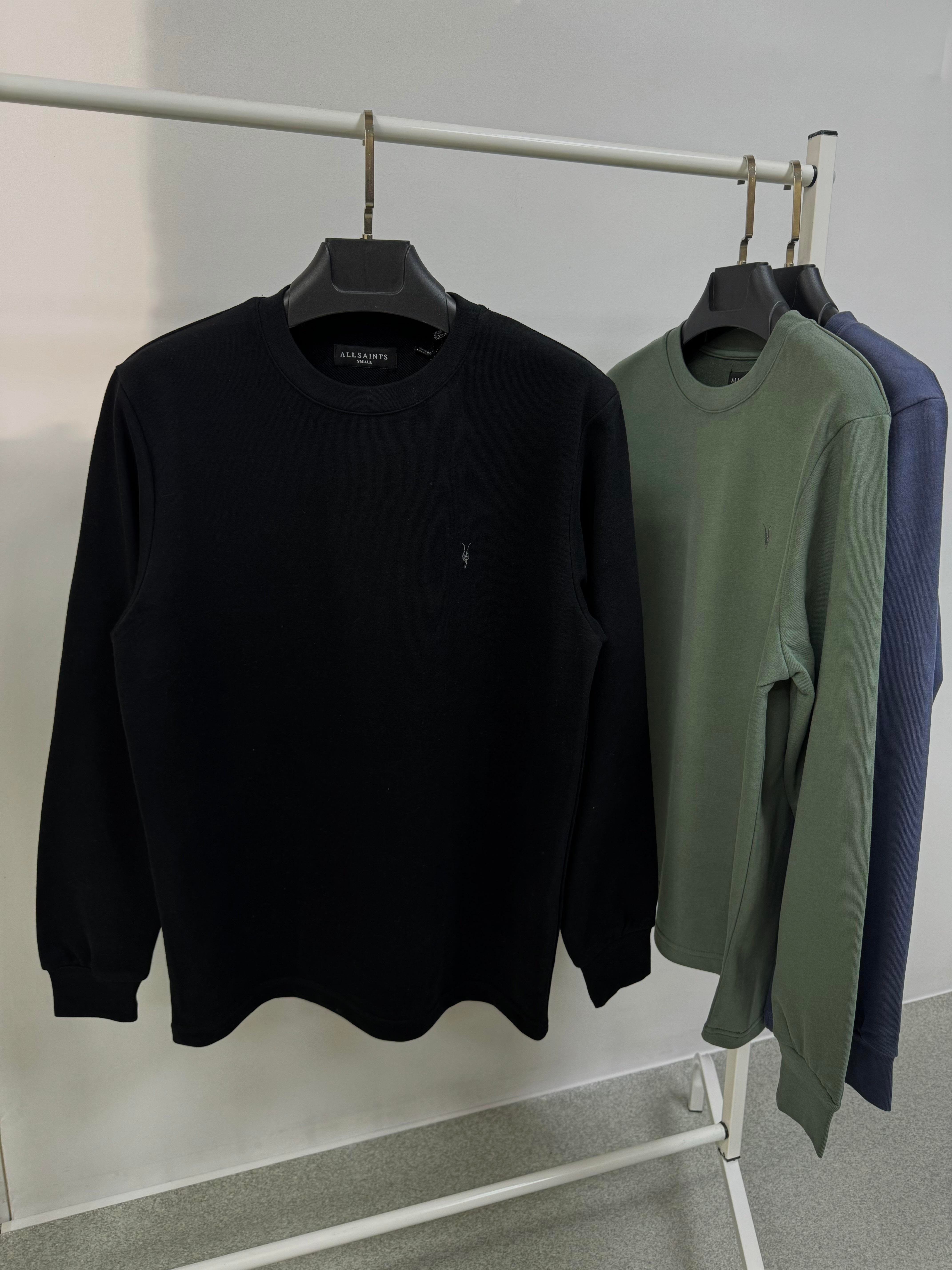[ALS-BB01] Basic Mevsimlik Sweatshirt | Siyah