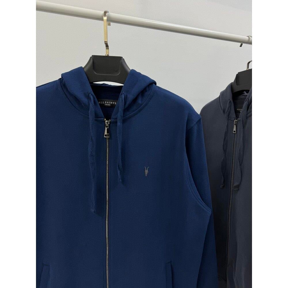 [AS-H02] Full Zip Hırka | İndigo
