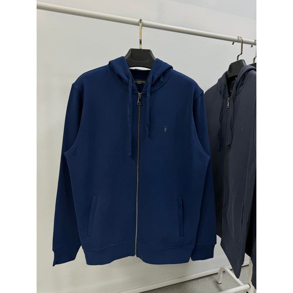 [AS-H02] Full Zip Hırka | İndigo