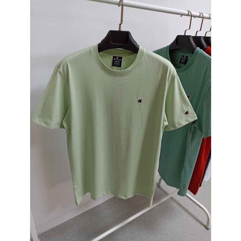 Champion Basic Logo Fıstık Yeşili T-shirt