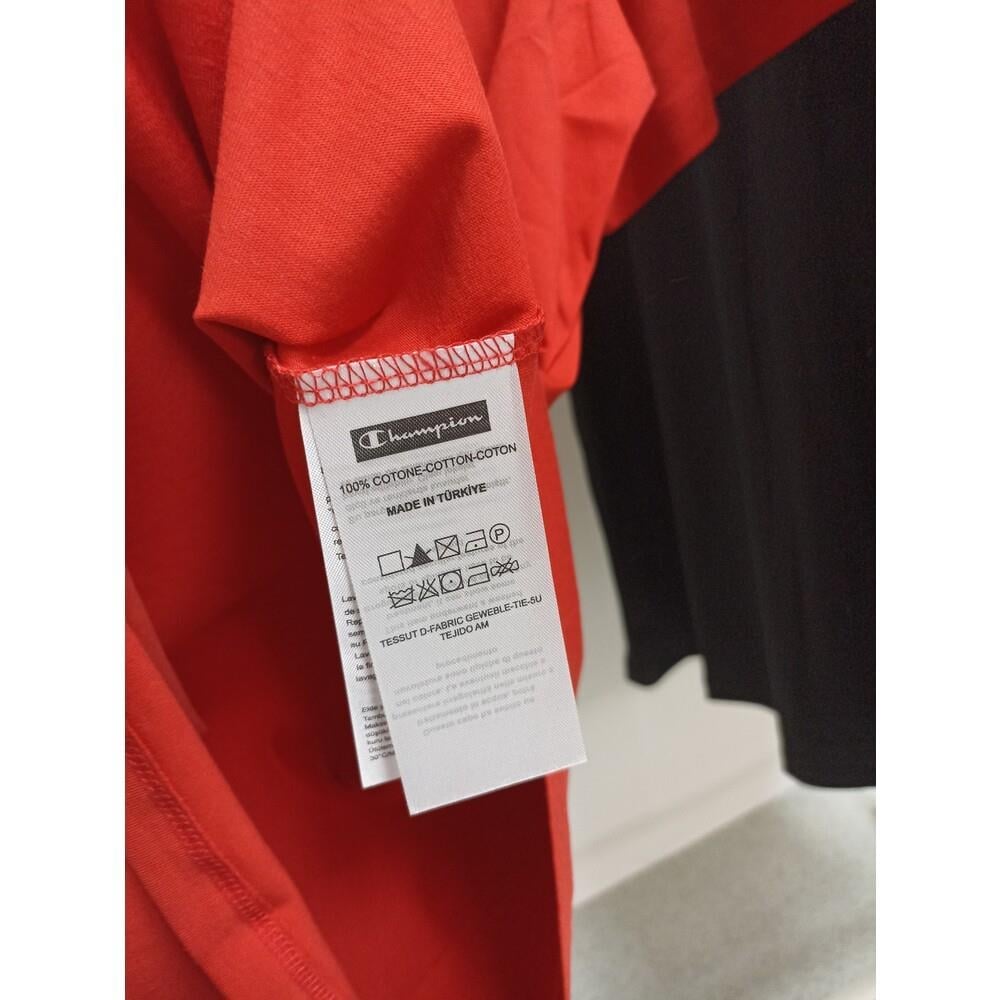 Champion Basic Logo Red T-shirt