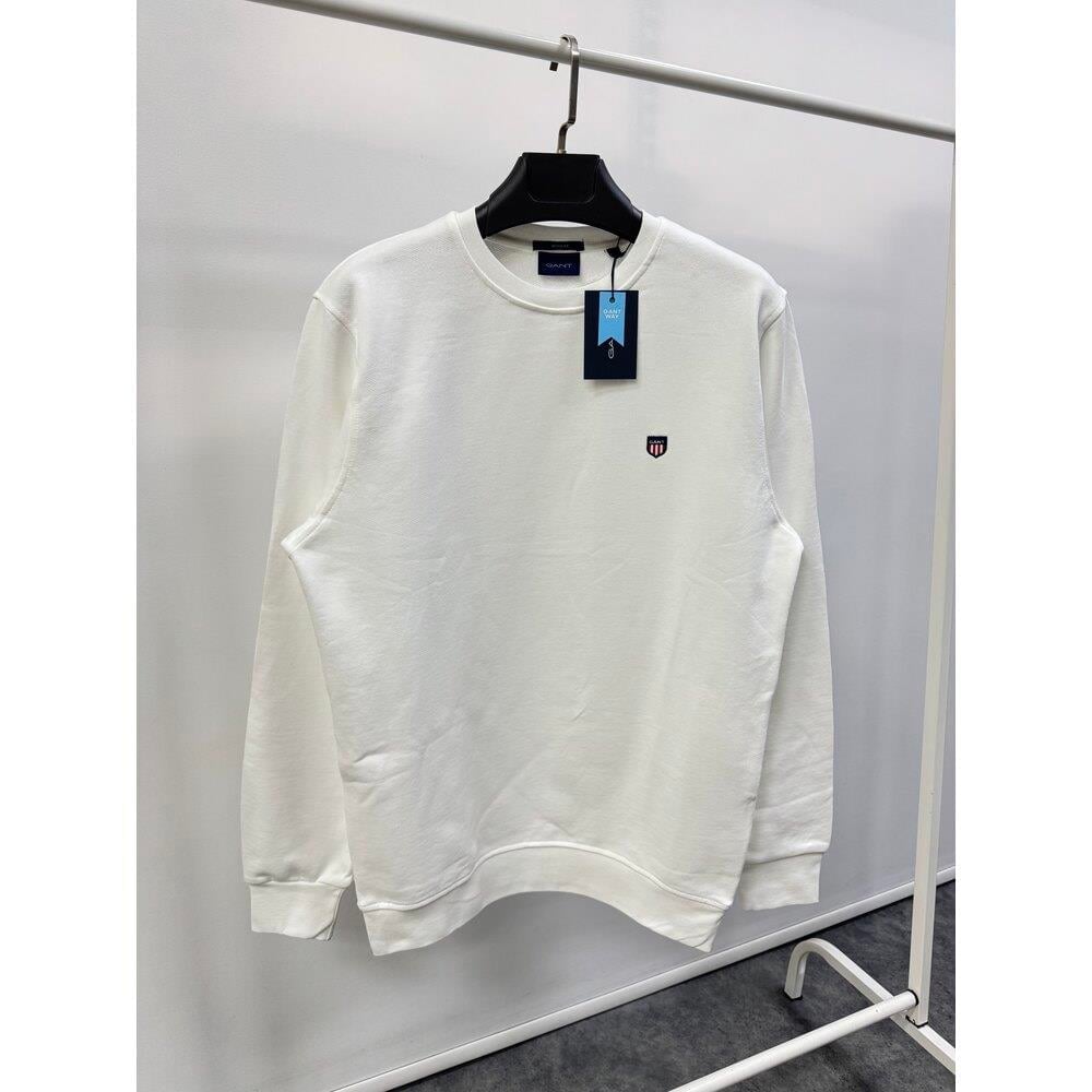 [GNT-BS06] Premium Basic Sweatshirt | Beyaz