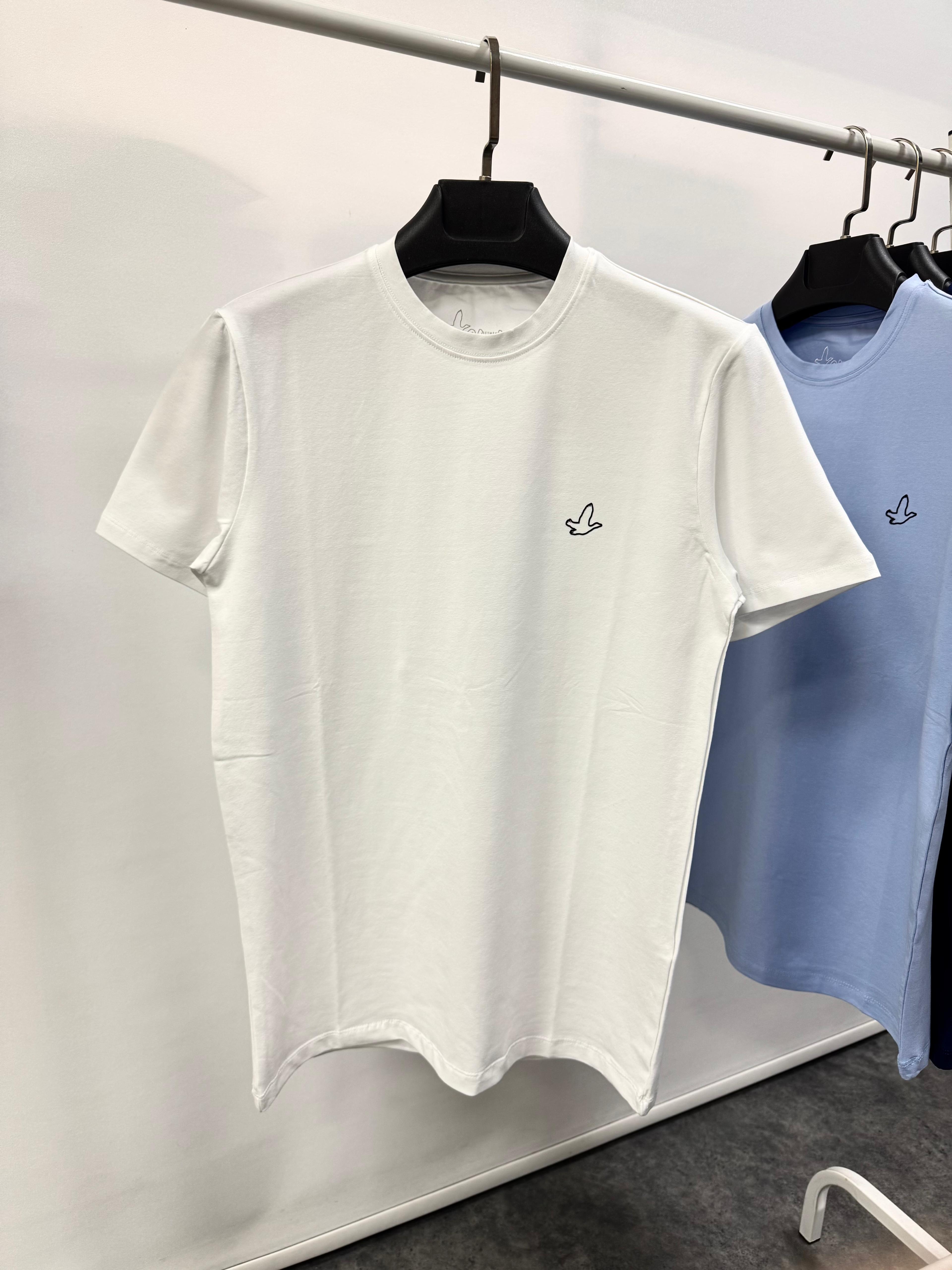 Jersey Basic T-Shirt | Beyaz