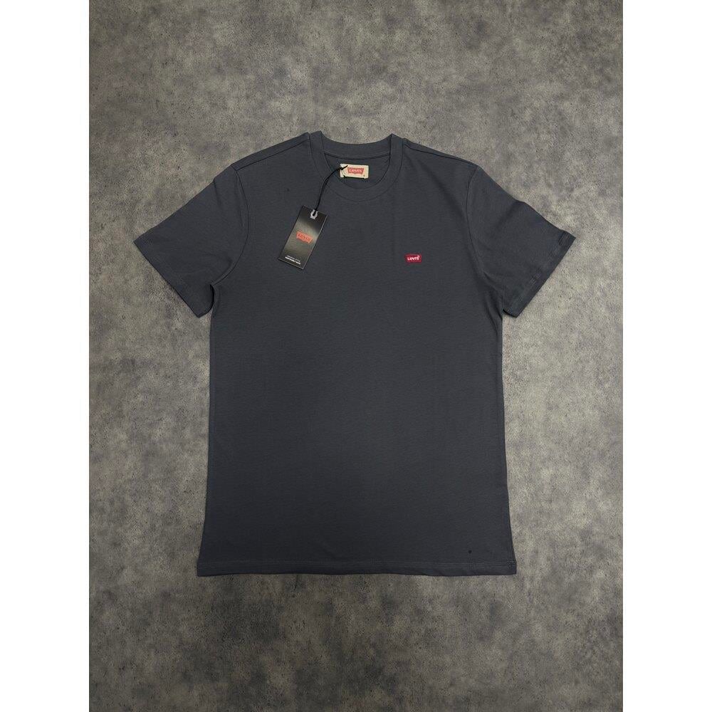 [LVS-BT08] Patch Logo Basic T-shirt | Antrasit