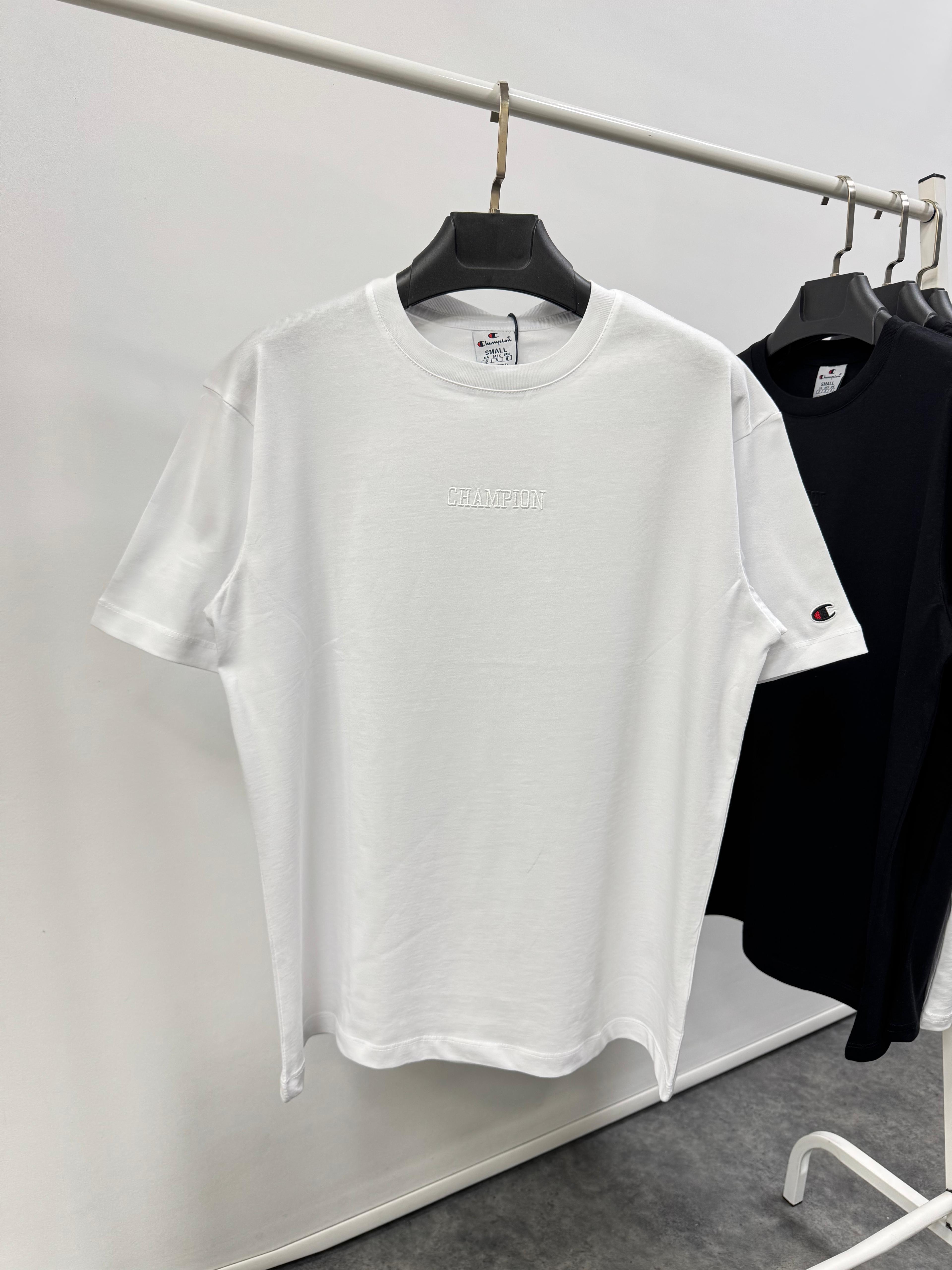 Mid Nakış Logo Camp T-Shirt | Beyaz