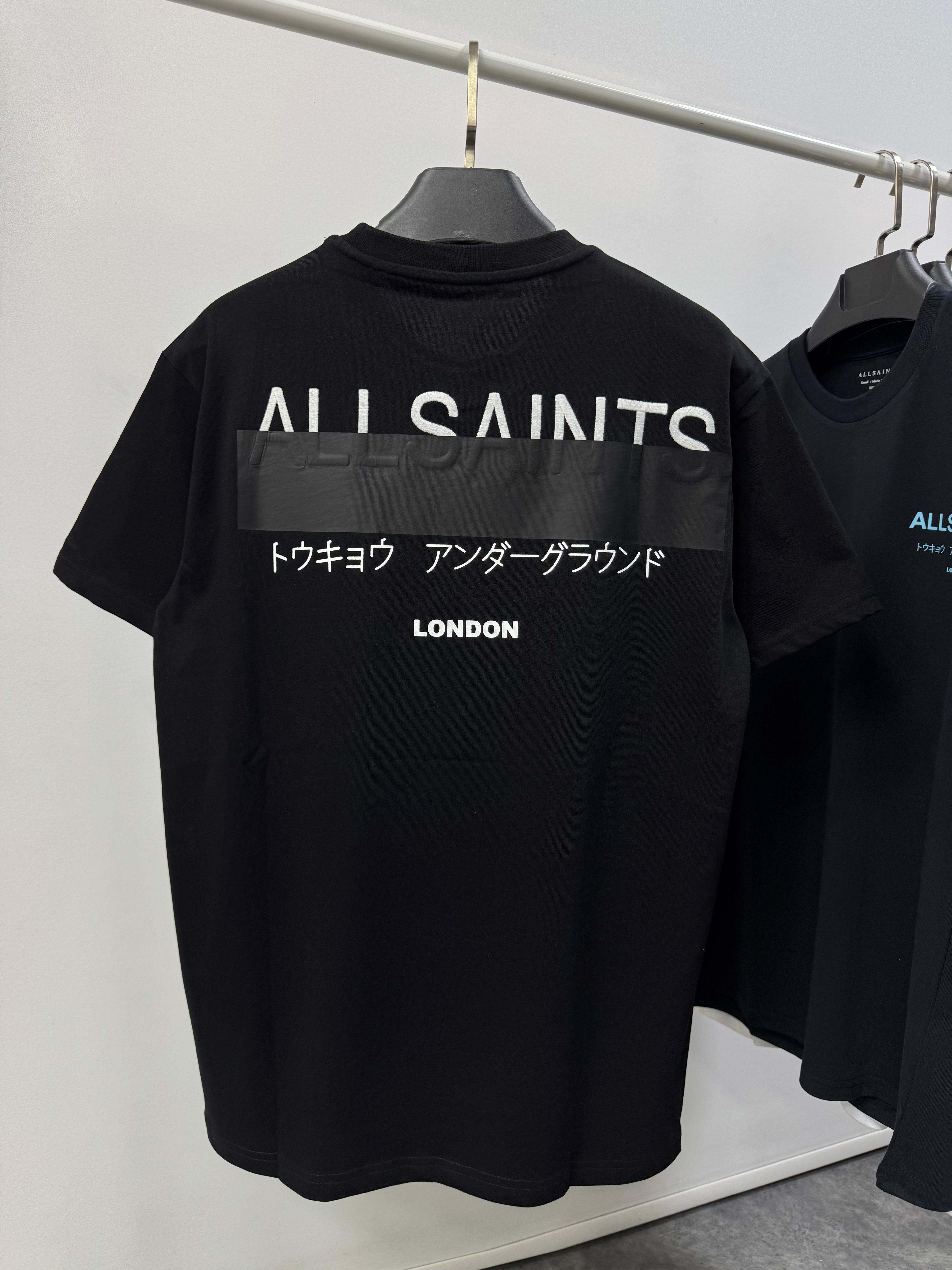 Redact Logo T-Shirt | Siyah