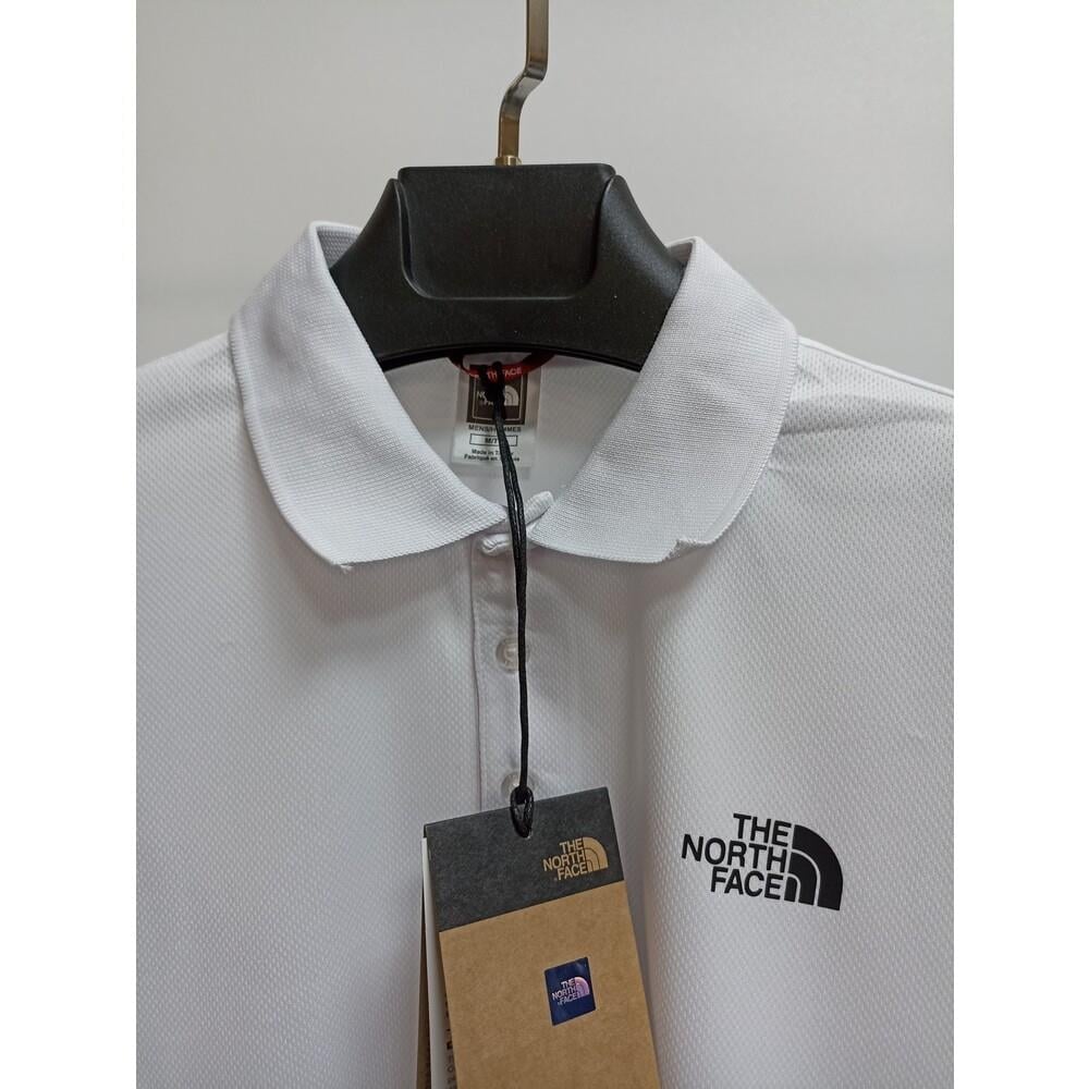 The North Face Polo Yaka Beyaz T-shirt