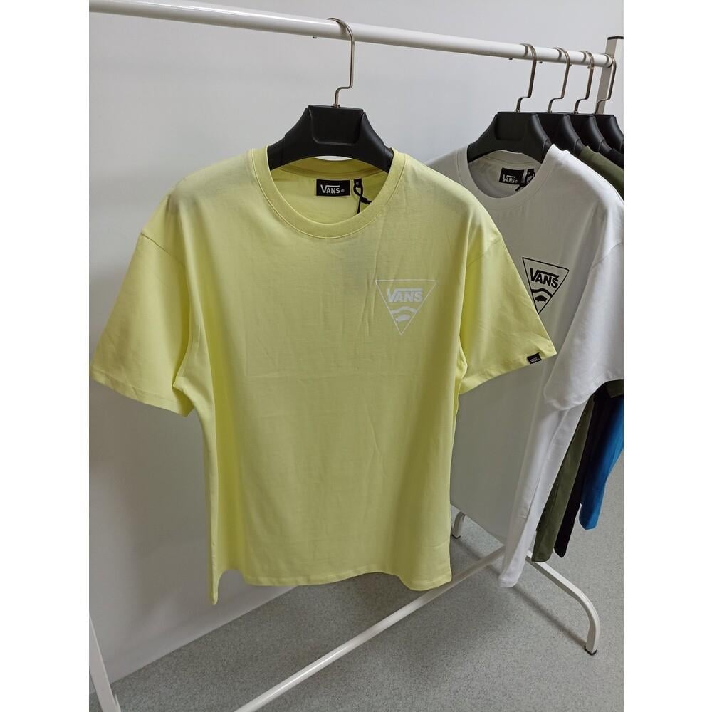 Vans Back Printed Yellow T-shirt