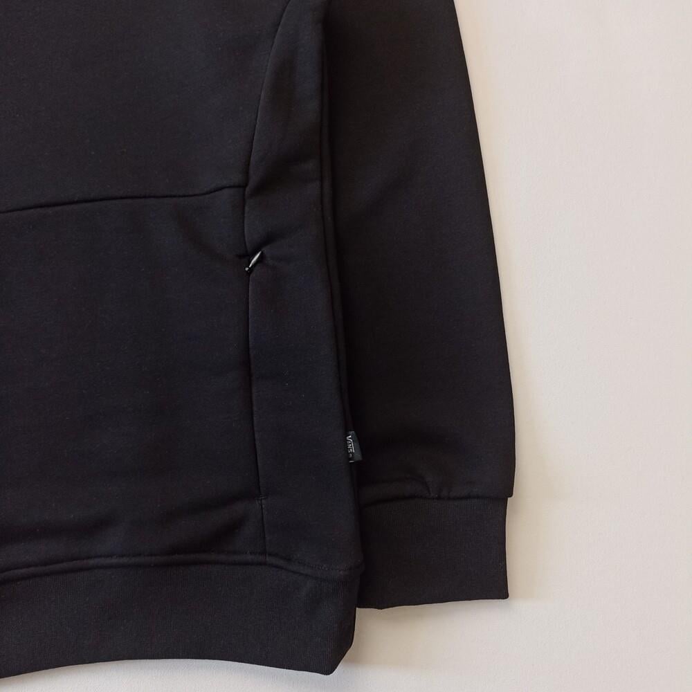 [VNS-H01] Mini Logo Black Hoodie