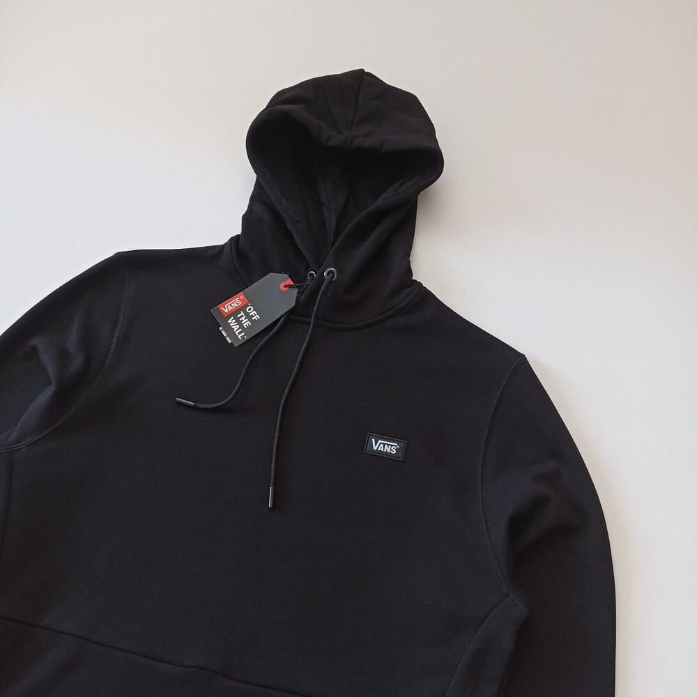 [VNS-H01] Mini Logo Black Hoodie