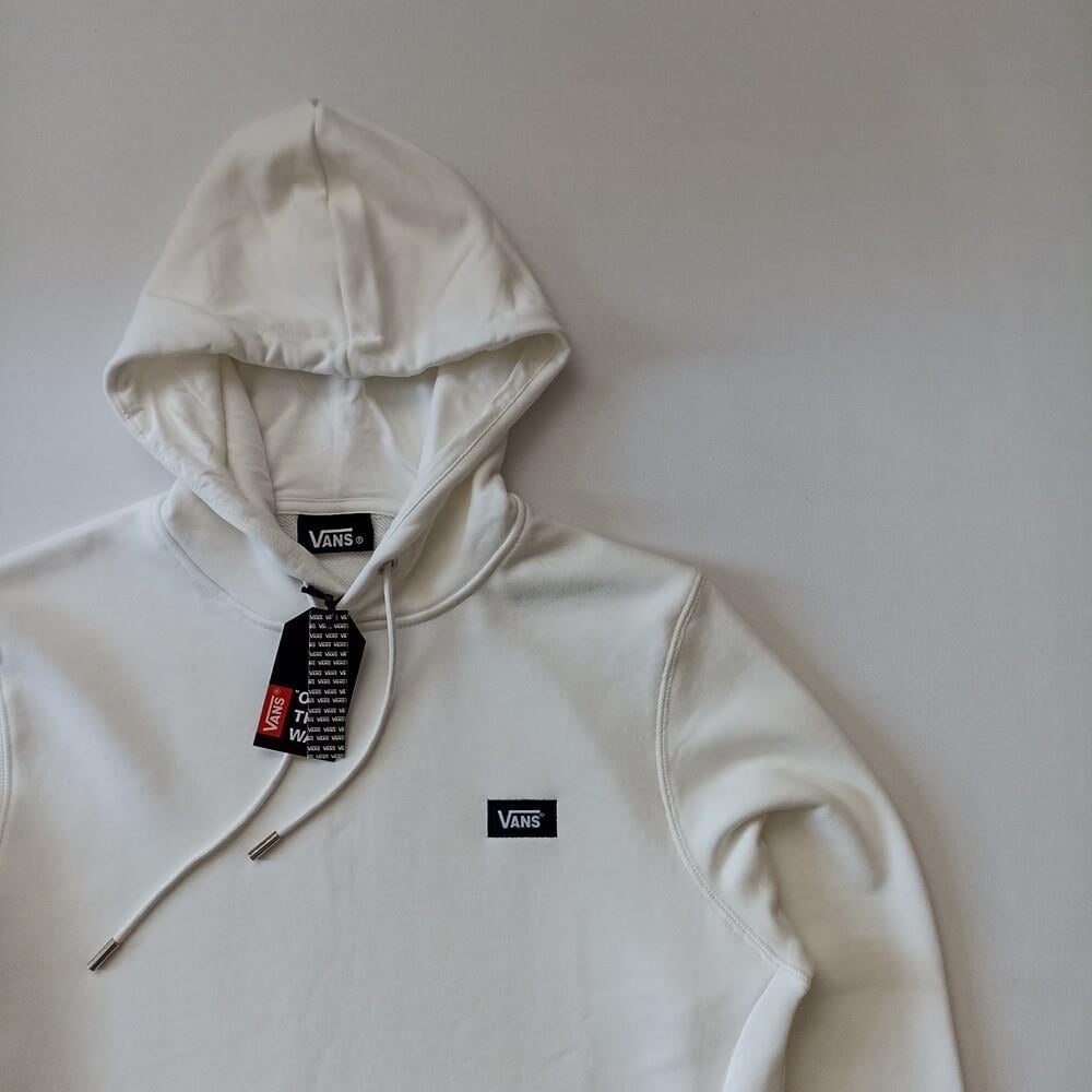 [VNS-H03] Mini Logo White Hoodie