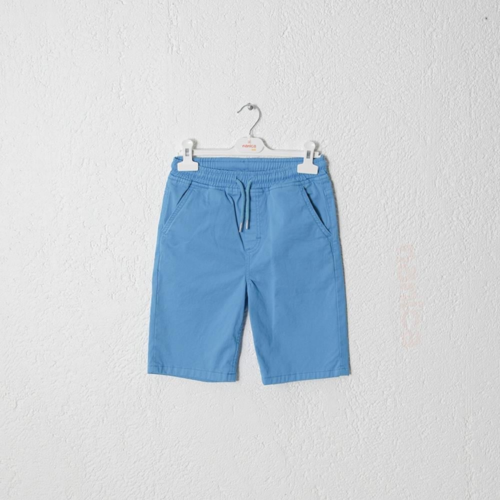 Erkek Çocuk Beli Lastikli Gabardin Şort 1-5 Yaş - 124206