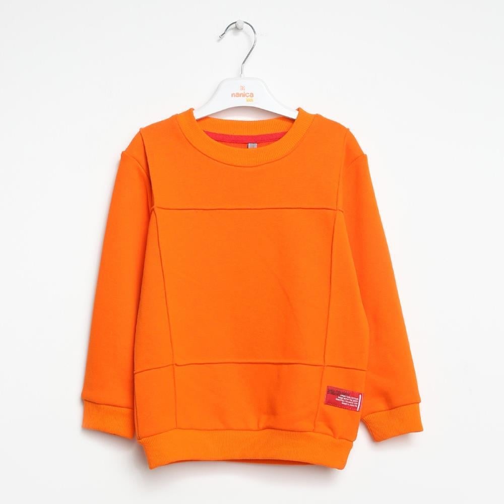 Erkek Çocuk Bisiklet Yaka Sweatshirt 1-5 Yaş