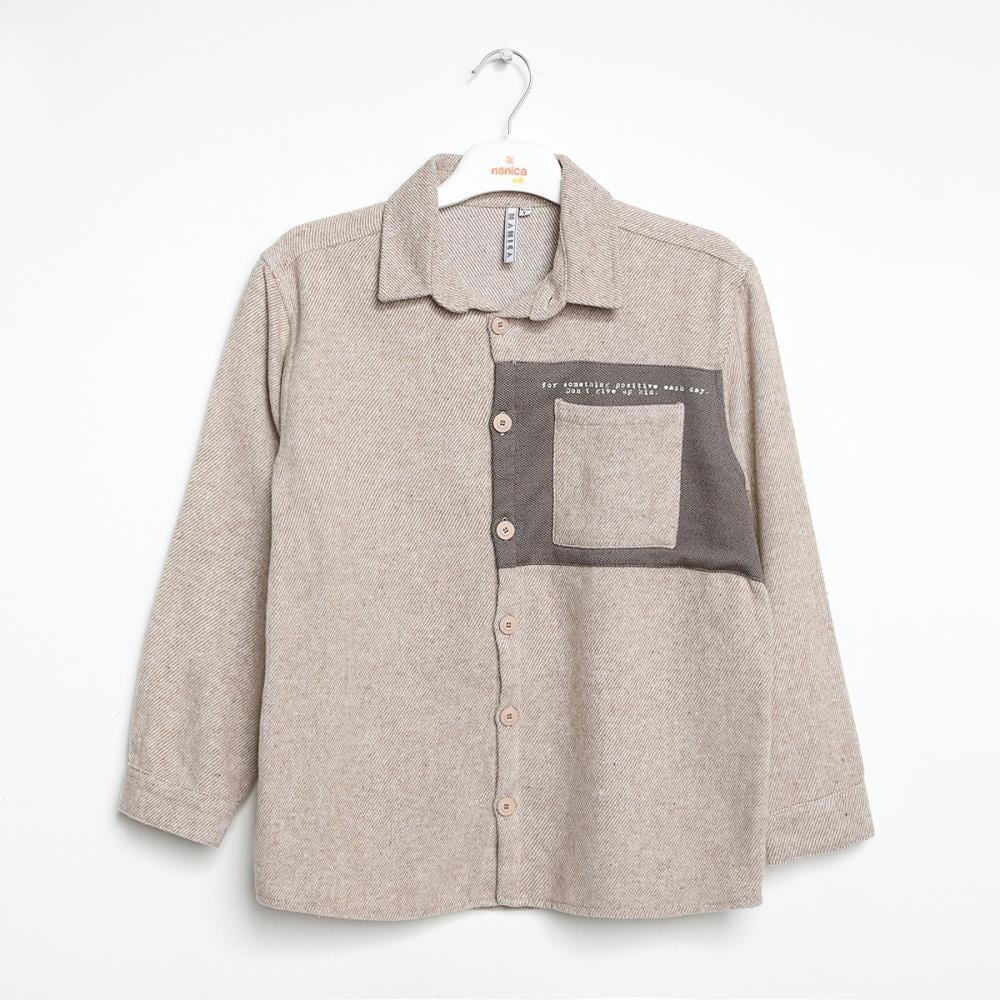 Boys Shirt with Pocket Detail Ages 6–16 – 322111