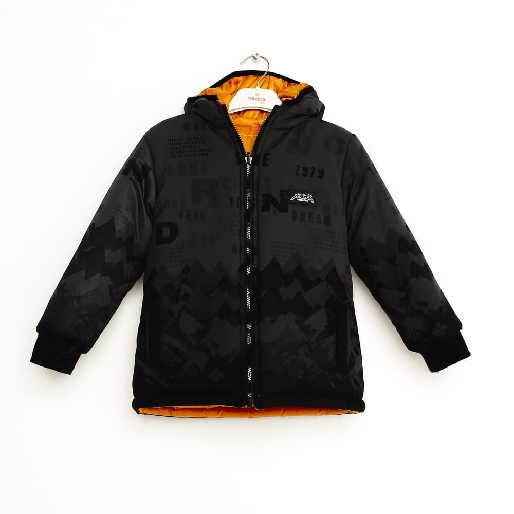 Boys Reversible Hooded Jacket Ages 1–5 – 323510