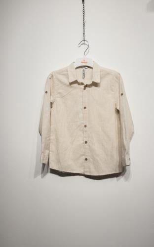 Boys Linen Long Sleeve Shirt Ages 6–16 – 125101