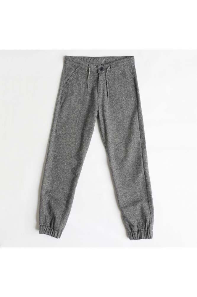 Erkek Çocuk Lastik Paça Cotton Pantolon 6-16 Yaş - 321204