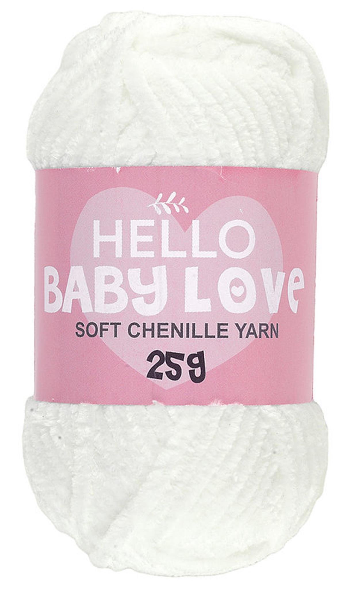 HELLO Baby Love Şönil İplik 25gr No::201