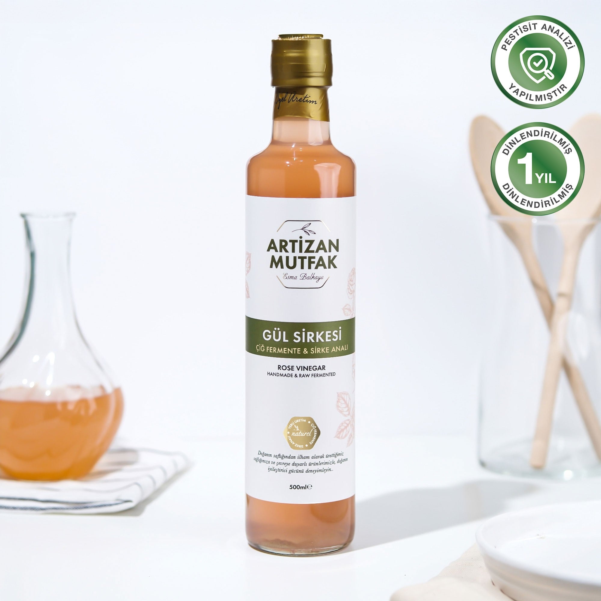 Gül Sirkesi 750 ml