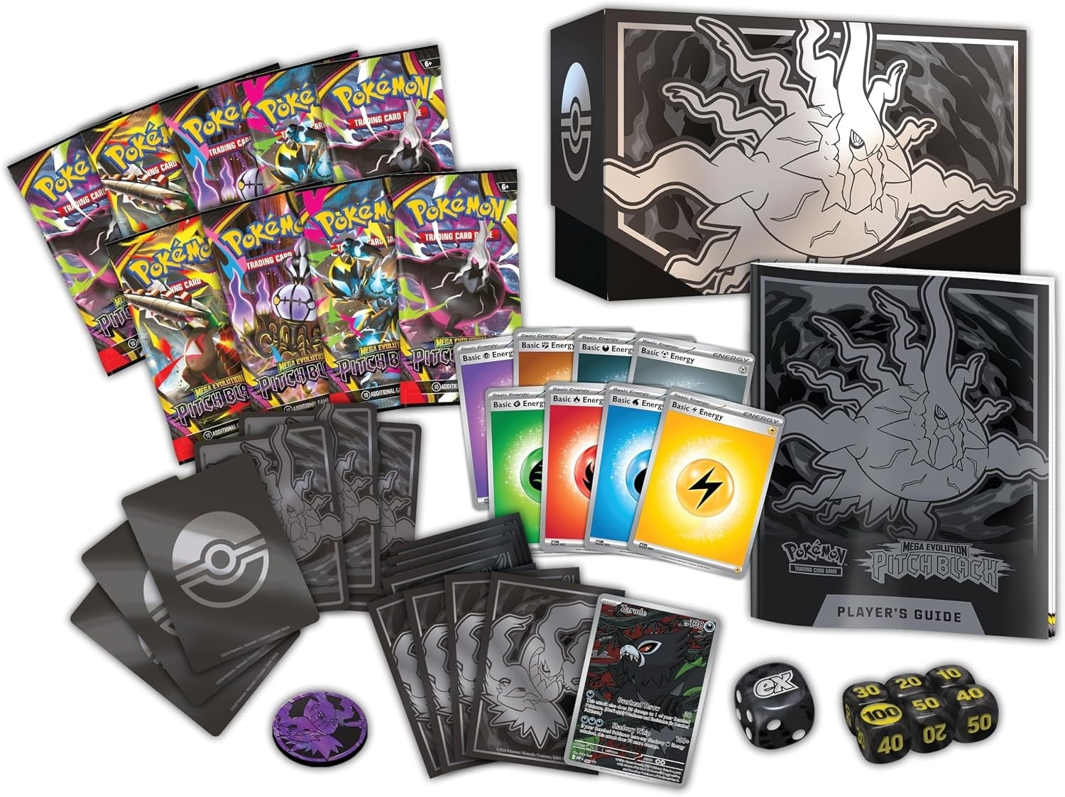 Pokemon TCG Mega Evolution Pitch Black Elite Trainer Box