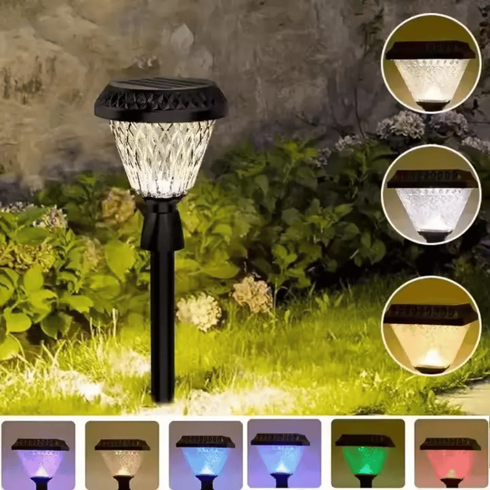 50 Watt Solar Dekoratif Kazıklı Çim Armatürü