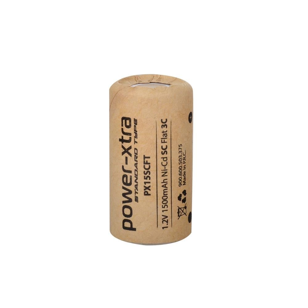 Power-Xtra PX15SCFT - 1.2V 1500 Mah - SC - Ni-Cd Şarjlı Pil