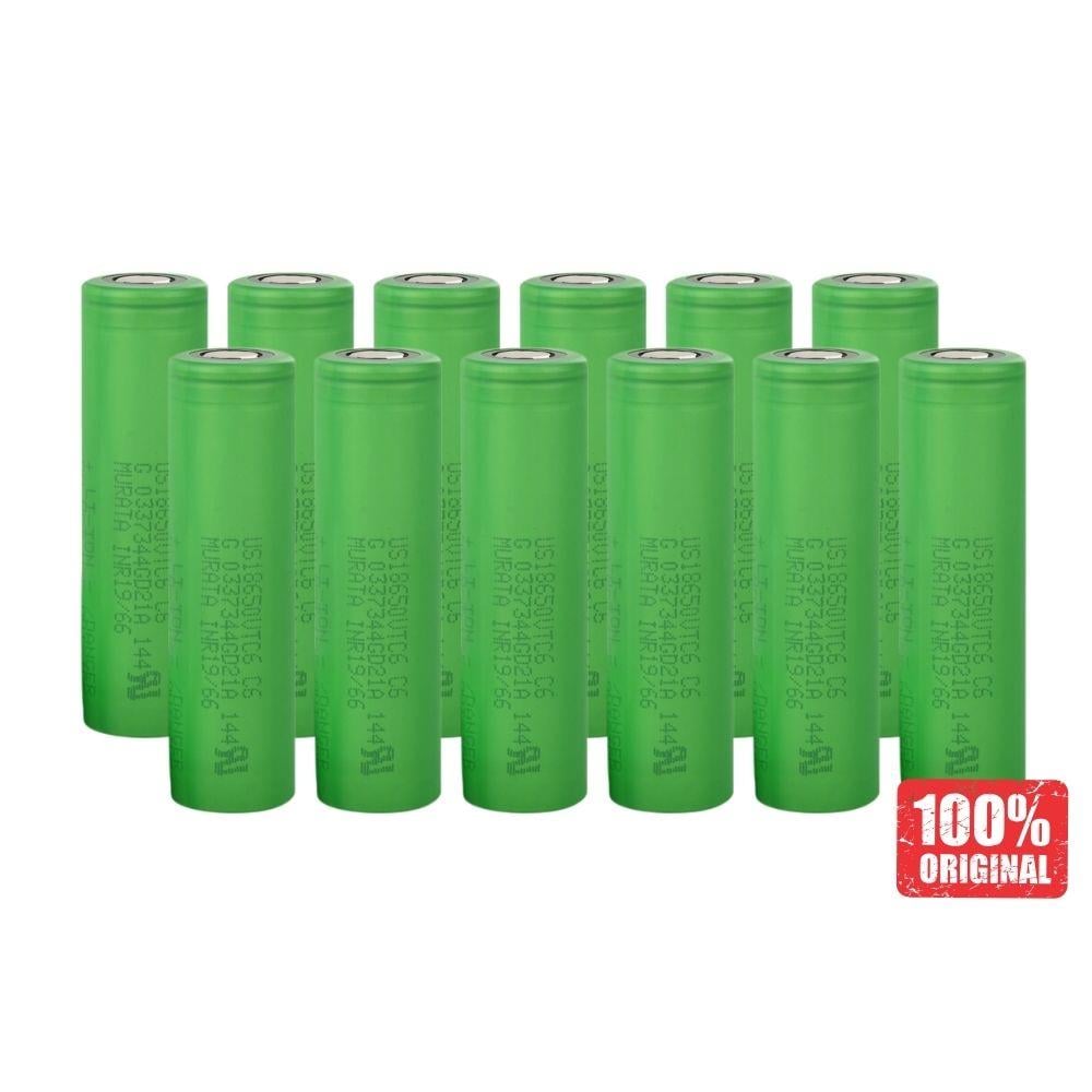 Murata US18650VTC6 - 3.7V 3120 Mah Li-ion Şarjlı Pil - 9.6C - 30A
