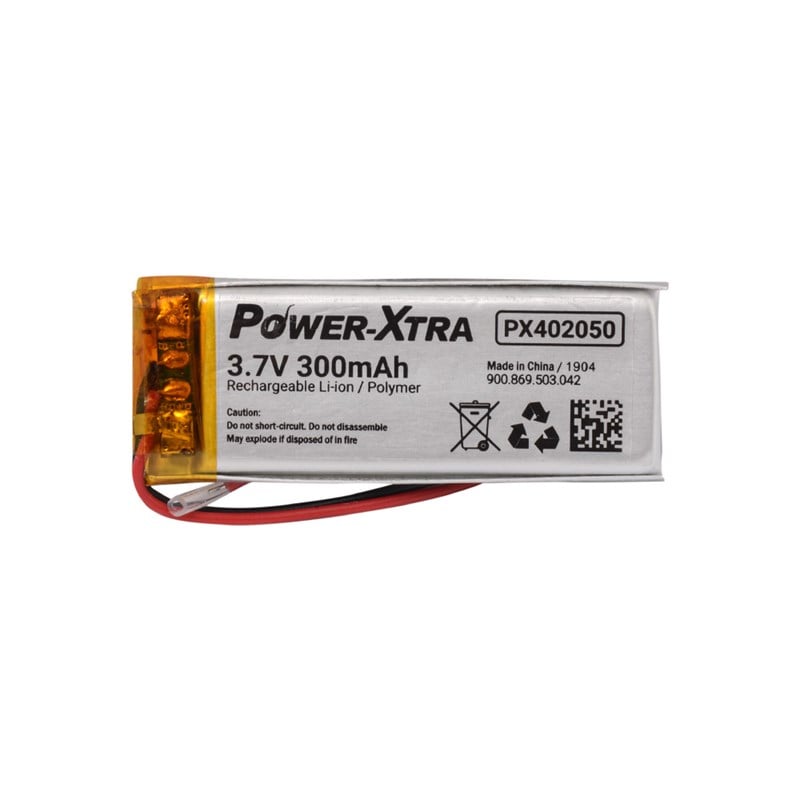 Power-Xtra PX 402050 3.7V 300mAh Lityum Polimer Pil - Batarya Fiyatı -  Pilburada.com