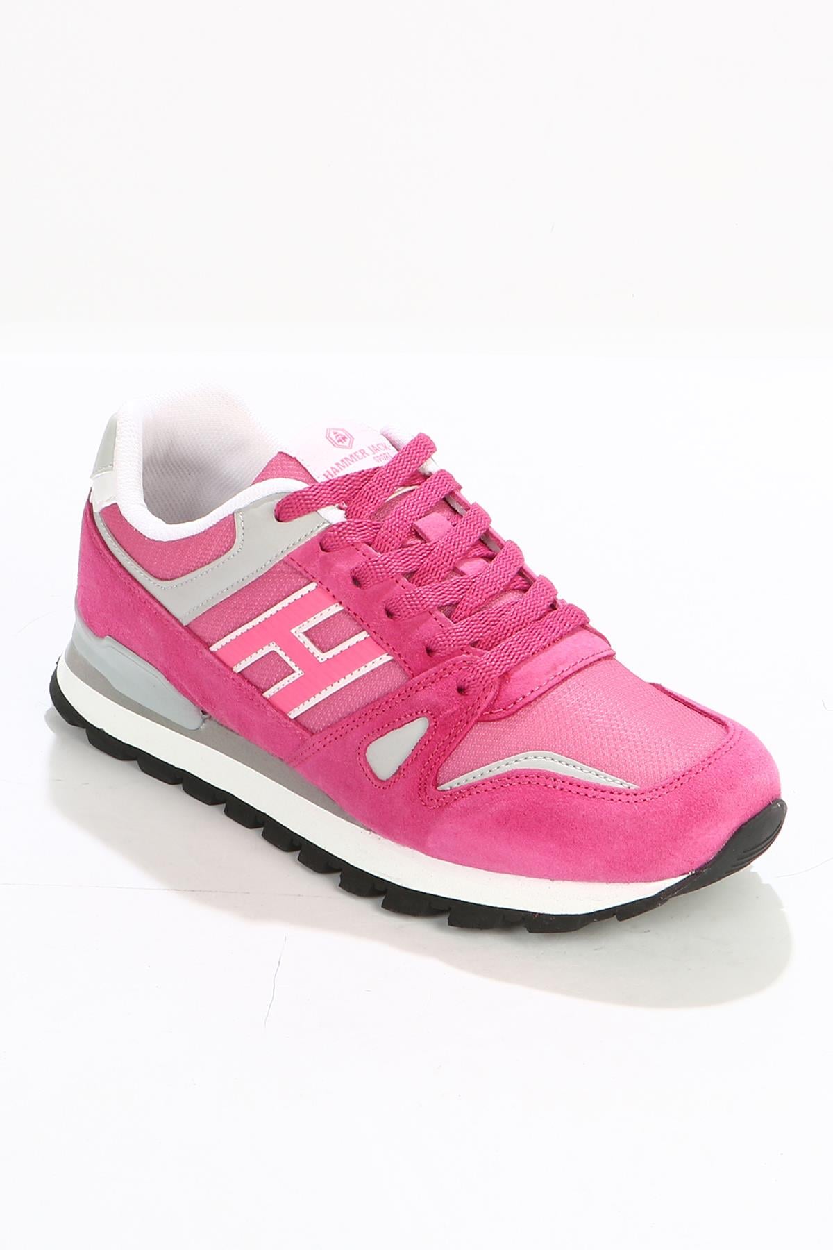 Hammer Jack Dominic Hakiki Deri Mirabilis Gri Kadın Spor Ayakkabı