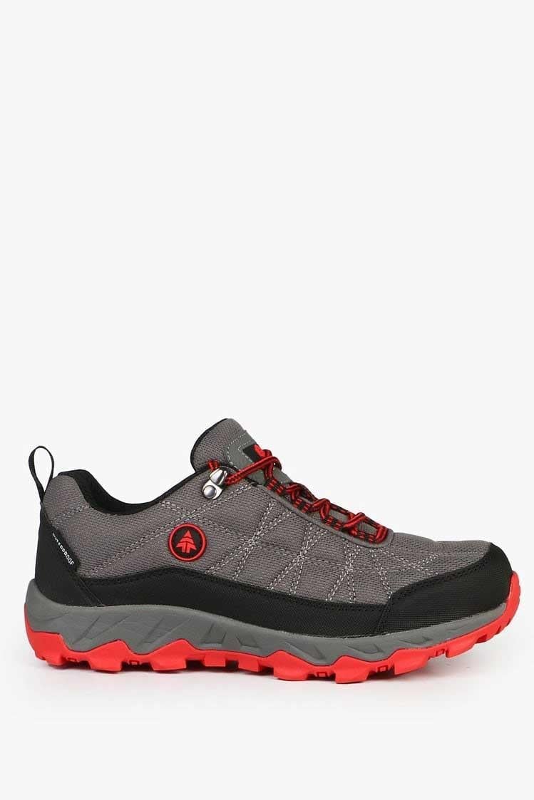 jackstraw Hammer Jack Su Geçirmez Captiva Gri Kırmızı Kadın Outdoor Ayakkabı