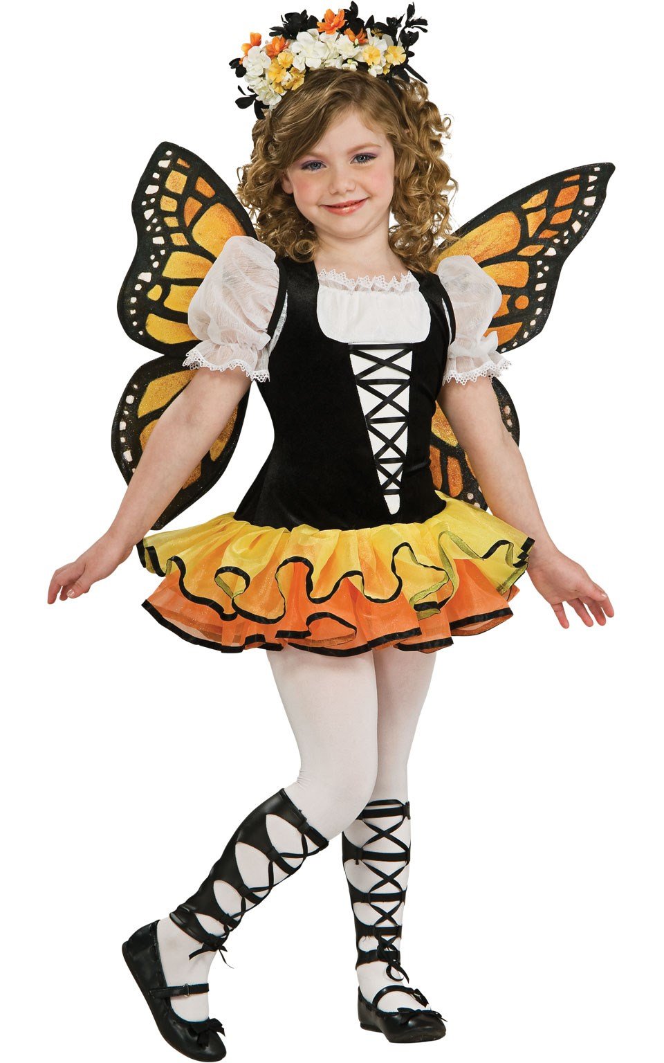 Kelebek Kız Kostümü, 1-2 Yaş - PartiShop.net - Parti Kostümleri