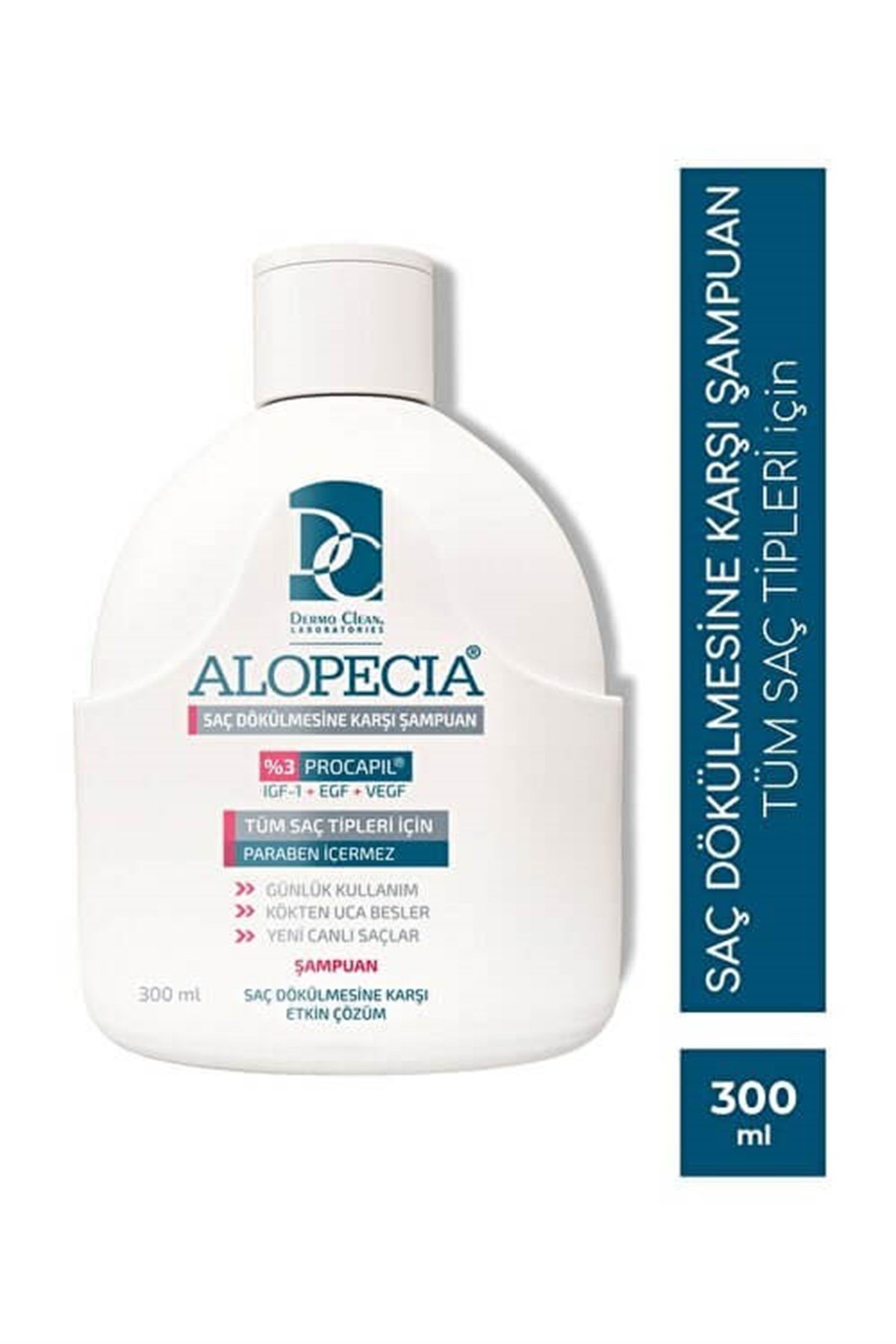 Alopecia Anti Hair Loss Shampoo, Alopecia Saç Dökülmesine Karşı Saç Bakım  Şampuanı 300 Ml | Dermolist.com | 0(312)9119949