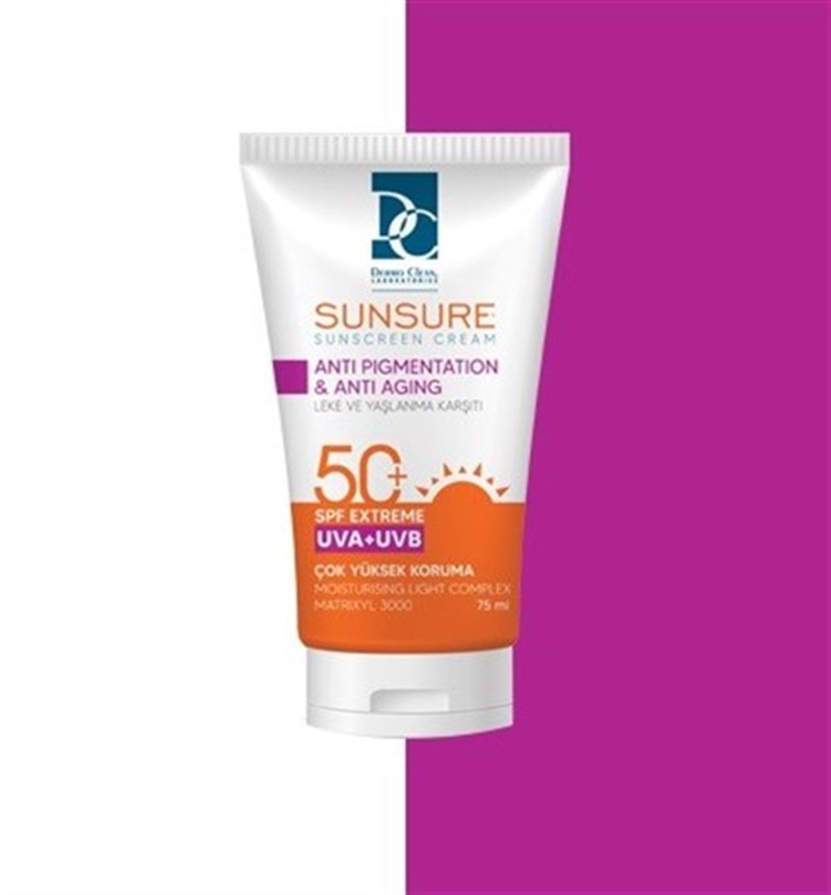Sunsure Anti Pigmentation & Anti Aging ( Leke & Yaşlanma Karşıtı ) Spf50+  75 ml | Dermolist.com da !
