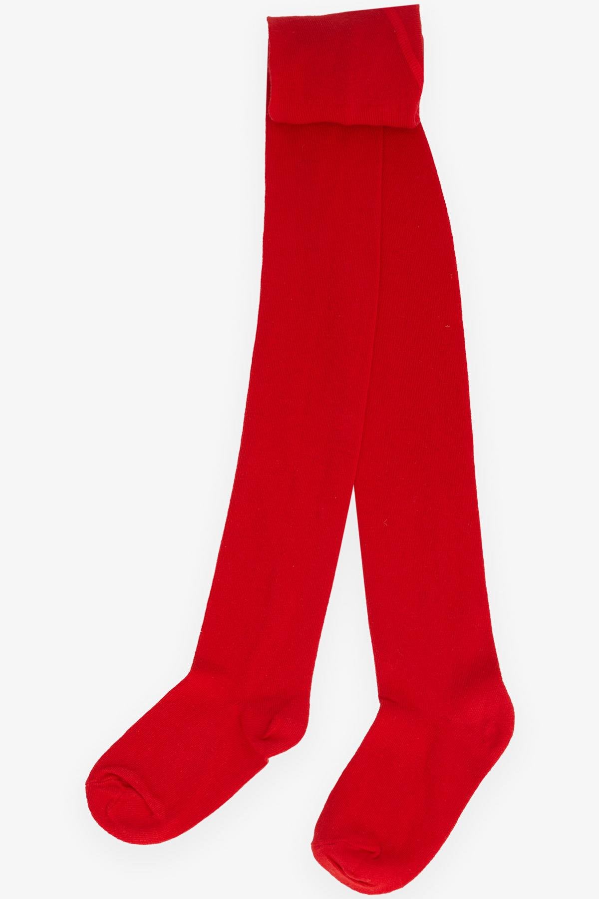 Kız Çocuk Külotlu Çorap Basic Kırmızı 7-8 Yaş - Bebek ve Çocuk Çorapları |  Breeze